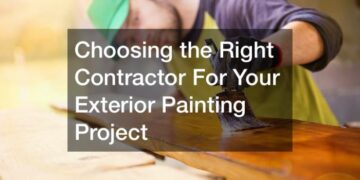 Choosing the Right Contractor For Your Exterior Painting Project ...