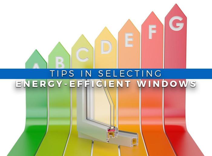 Tips in Selecting Energy-Efficient Windows